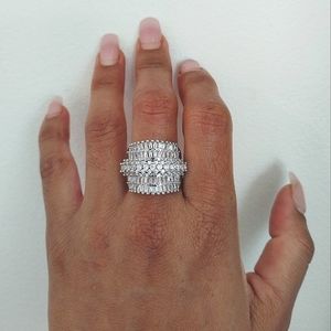 SHOW STOPPER SIZE 7 COCKTAIL RING